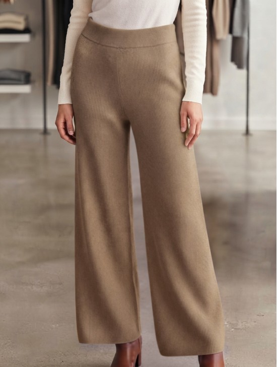 Solid Color Wide Legged Pants Solid Color Wide Legged Pants
